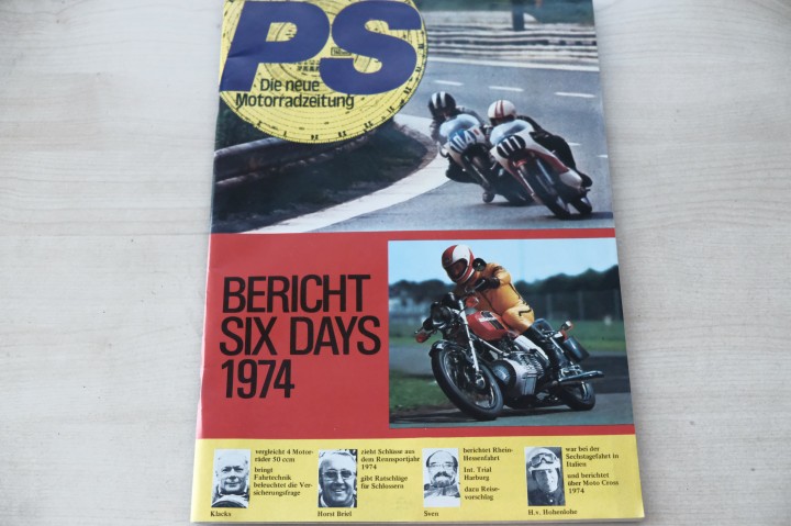 PS Sport Motorrad 10/1974